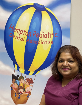 Hampton Pediatric Dental Associates staff member - Asha 