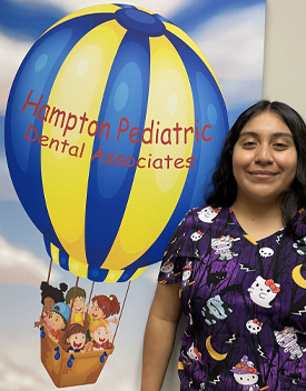 Hampton Pediatric Dental Associates staff member - Sara 